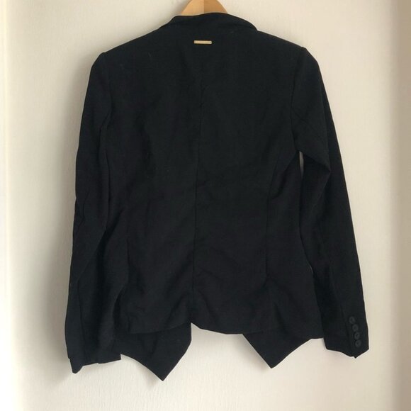 Michael Michael Kors Size XS Black Drape Jacket Blazer - Picture 9 of 10